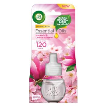 AIR WICK Tekutá náplň Magnólia a kvety čerešní 19 ml