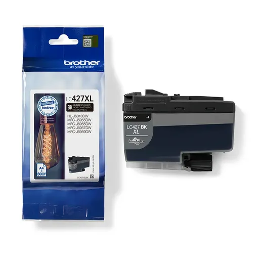 Brother LC-427XLBK čierna (black) originálna cartridge