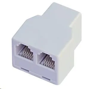 Dvojspojka RJ12, 1x6p6c/2x6p6c - telefónne
