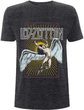 Led Zeppelin Tričko Icarus Unisex Dark Heather Grey XL