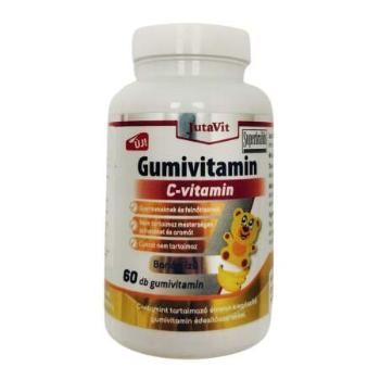 JutaVit Gumkáči Vitamín C 100 mg Kids gumenné medvedíky 60 tabliet