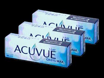 Acuvue Oasys Max 1-Day (90 šošoviek)