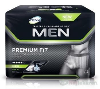 TENA Men Protective Underwear Level 4 M pánske naťahovacie inkontinenčné nohavičky 12ks