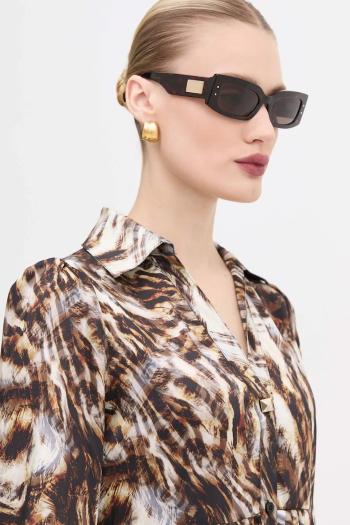 Slnečné okuliare Dolce & Gabbana dámske, hnedá farba, 0DG4479