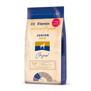 Fitmin Program Maxi Junior száraztáp - Gazdaságos csomag: 2 x 13 kg (12 kg + 1 kg ingyen!)