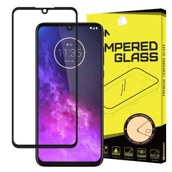 3D Tvrdené sklo Motorola One Zoom čierne