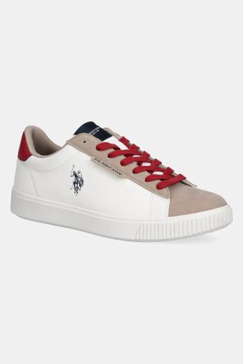Tenisky U.S. Polo Assn. TYMES pánske, biela farba, TYMES011M/5YN1