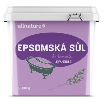 ALLNATURE Epsomská soľ Levanduľa 5 kg