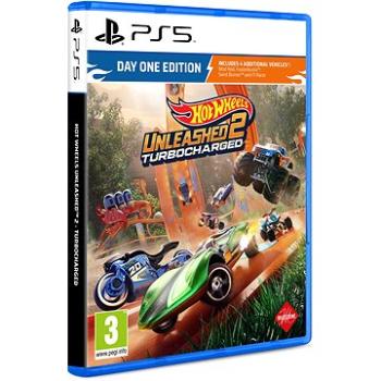 Hot Wheels Unleashed 2: Turbocharged – Day One Edition – PS5 (8057168507836) + ZDARMA Promo elektronický kľúč Hot Wheels Unleashed 2 – Rust and Fast Pack + Unstoppables Pack – PS5