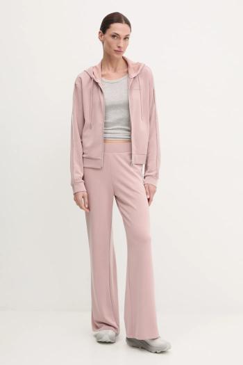 Tepláková súprava EA7 Emporio Armani dámska, ružová farba, AF12643.7W000119
