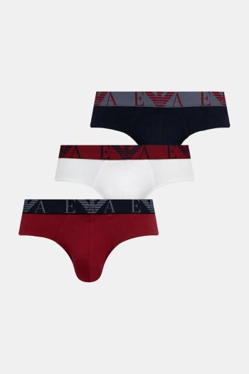 Slipy Emporio Armani Underwear 3-pak čierna farba, EM000258 AF10778