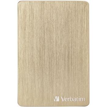 VERBATIM Store´n´ Go ALU Slim 1 TB, zlatý (53664)