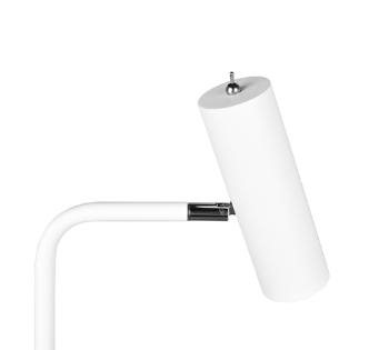 Stojaca lampa Trio Marley biela 412400131