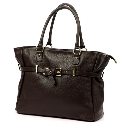 Dámska kožená kabelka z pravej kože – elegantná a priestranná Luka