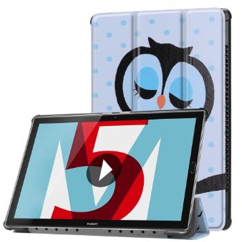 ART Zaklápací obal Huawei MediaPad M5 10.8" OWL