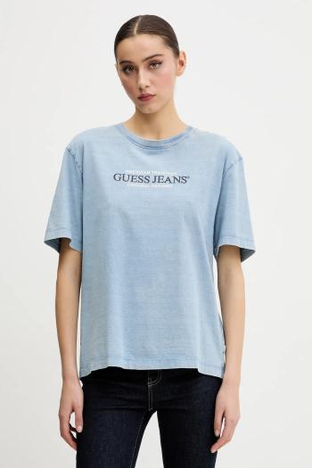 Bavlnené tričko Guess Jeans dámske, W5GI28 KCTG1