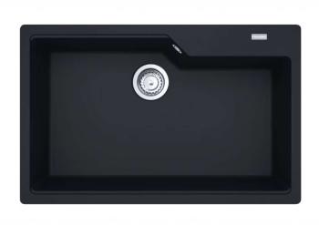 FRANKE FRANKE - Urban Fragranitový drez UBG 610-78, 78x50 cm, matná čierna 114.0700.092