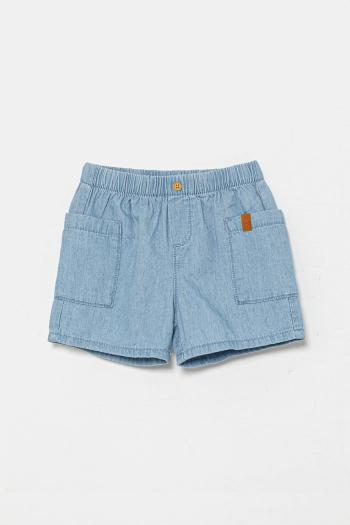 Detské džínsové šortky United Colors of Benetton jednofarebná, 4DHJA900W