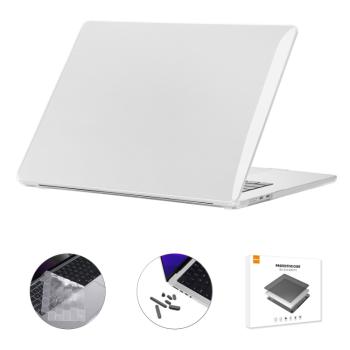 ENKAY CRYSTAL SET Ochranná sada pre MacBook Air 15" M2 / M3 (A2941 / A3114) priehľadný