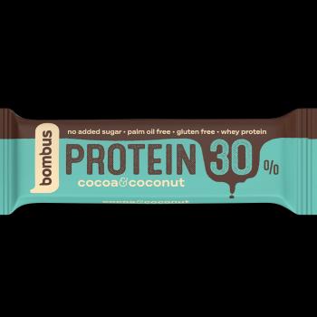 BOMBUS Protein 30% kakao a kokos 50 g