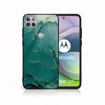 MY ART Ochranný obal Motorola Moto G 5G GREEN MARBLE (145)