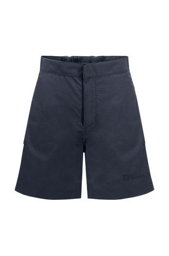 Detské krátke nohavice Jack Wolfskin SUN tmavomodrá farba