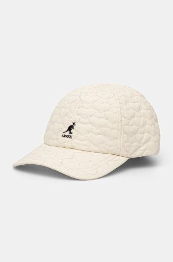 Šiltovka Kangol FUN PUFF BASEBALL béžová farba, s nášivkou, K5426.IH100