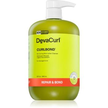DevaCurl CurlBond™ jemná čistiaca pena pre poškodené vlasy 946 ml