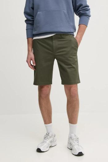 Šortky Tommy Hilfiger pánske, zelená farba, MW0MW38848