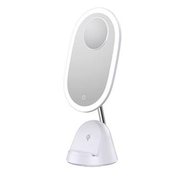 Immax FACE 3 v 1, LED kozmetické zrkadlo, stojan s Qi nabíjaním (08970L)