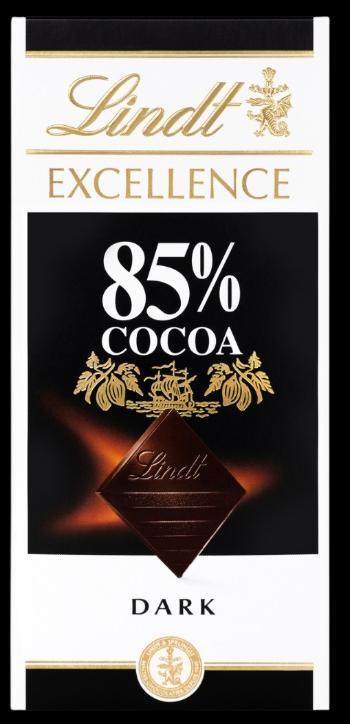 LINDT Excellence čokoláda horká 85% 100 g