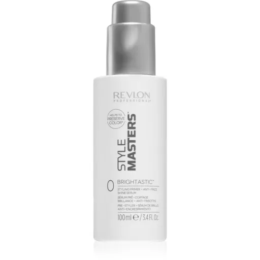 Revlon Professional Style Masters Brightastic uhladzujúce sérum na lesk a hebkosť vlasov 100 ml