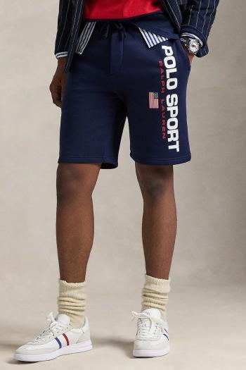Šortky Polo Ralph Lauren pánske, čierna farba, 710835767