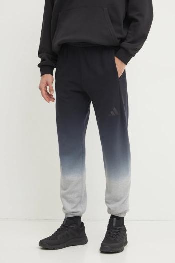 Bavlnené tepláky adidas ALL SZN Dip Dye tmavomodrá farba, vzorované, JI6356
