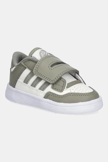 Detské tenisky adidas Originals RAPID COURT šedá farba, JS3545