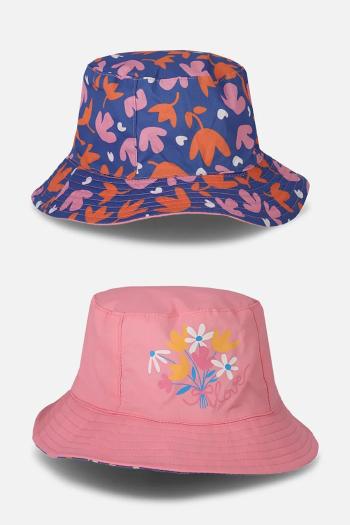 Bavlnená obojstranná detská čiapka Coccodrillo viac farieb, bavlnená, ACCESSORIES SUMMER GIRL