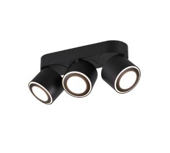 LED stropné osvetlenie Trio Taurus čierna 652910332