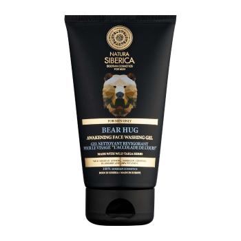 Natura Siberica Čistiaci pleťový gél Men Bear Hug (Awekening Face Washing Gel) 150 ml
