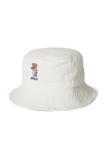Klobúk Polo Ralph Lauren biela farba biela, bavlnený, 313935716001