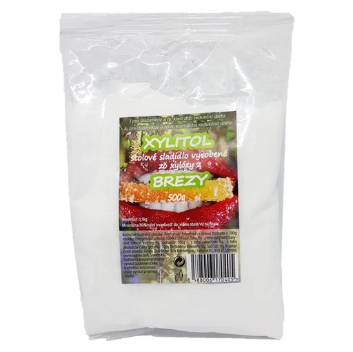 NAJTELO Xylitol - sladidlo vyrobené zo xylózy z brezy 500 g