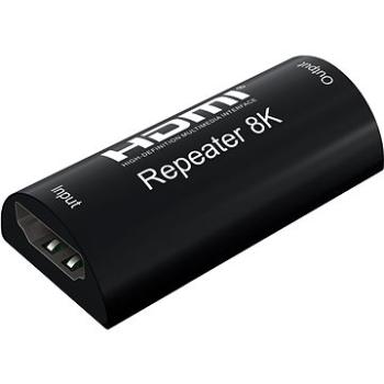 PremiumCord 8K HDMI repeater až do 25m, rozlišení 8K/60Hz, 4K/120Hz (khrep08)