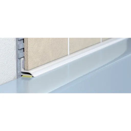 Lišta vaňová Profil-EU, PVC, dĺžka 185 cm, výška hrany 15 mm, LVP