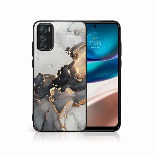 MY ART Ochranný kryt pre Motorola Moto G42 GREY MARBLE (140)