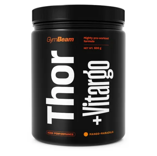 GYMBEAM Thor fuel vitargo predtréningový stimulant mango maracuja 600 g