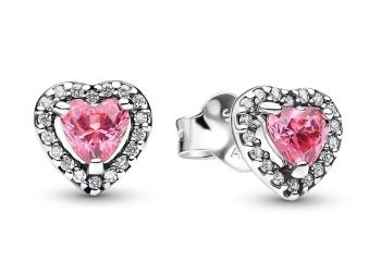Pandora Romantické srdiečkové náušnice Timeless 298427C02