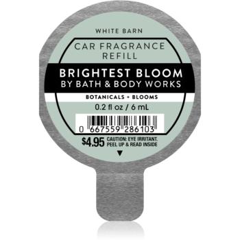 Bath & Body Works Brightest Bloom vôňa do auta náhradná náplň 6 ml