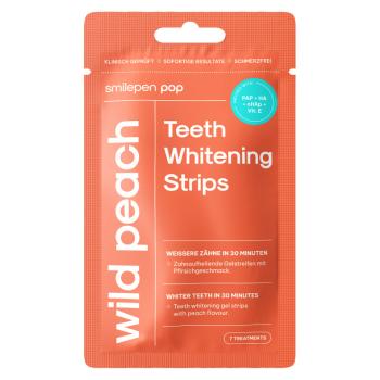 SMILEPEN Pop Bieliace pásky Wild Peach 7 x 2 kusy