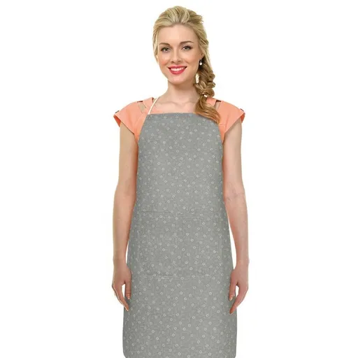 Bellatex Zástera Adela Pnúci kvietok sivá, 67 x 84 cm