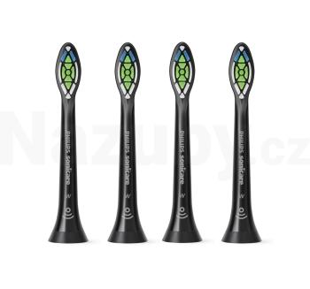 Philips Sonicare Optimal White HX6064/11 Black náhradní hlavice, 4 ks