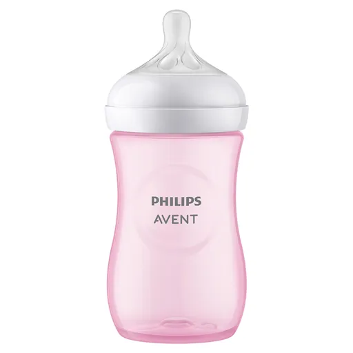 PHILIPS AVENT Fľaša Natural Response 260 ml, 1m+, ružová